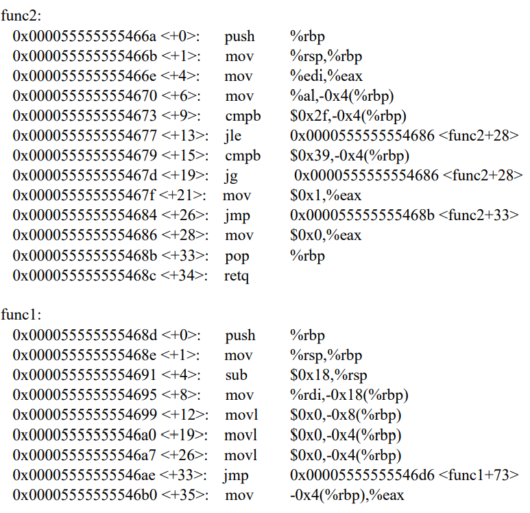 Consider the following assembly code. There are 3 | Chegg.com