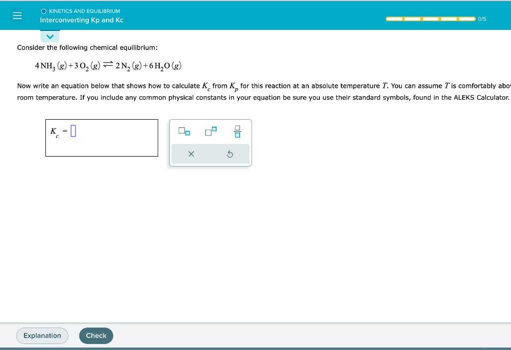 Solved Consider the following chemical equilibrium: | Chegg.com