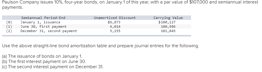 Paulson Pany Issues 10 Four Year Bonds On Chegg 