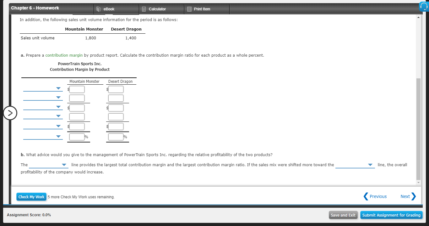 Solved Chapter 6-Homework еВook Print Item Calculator | Chegg.com