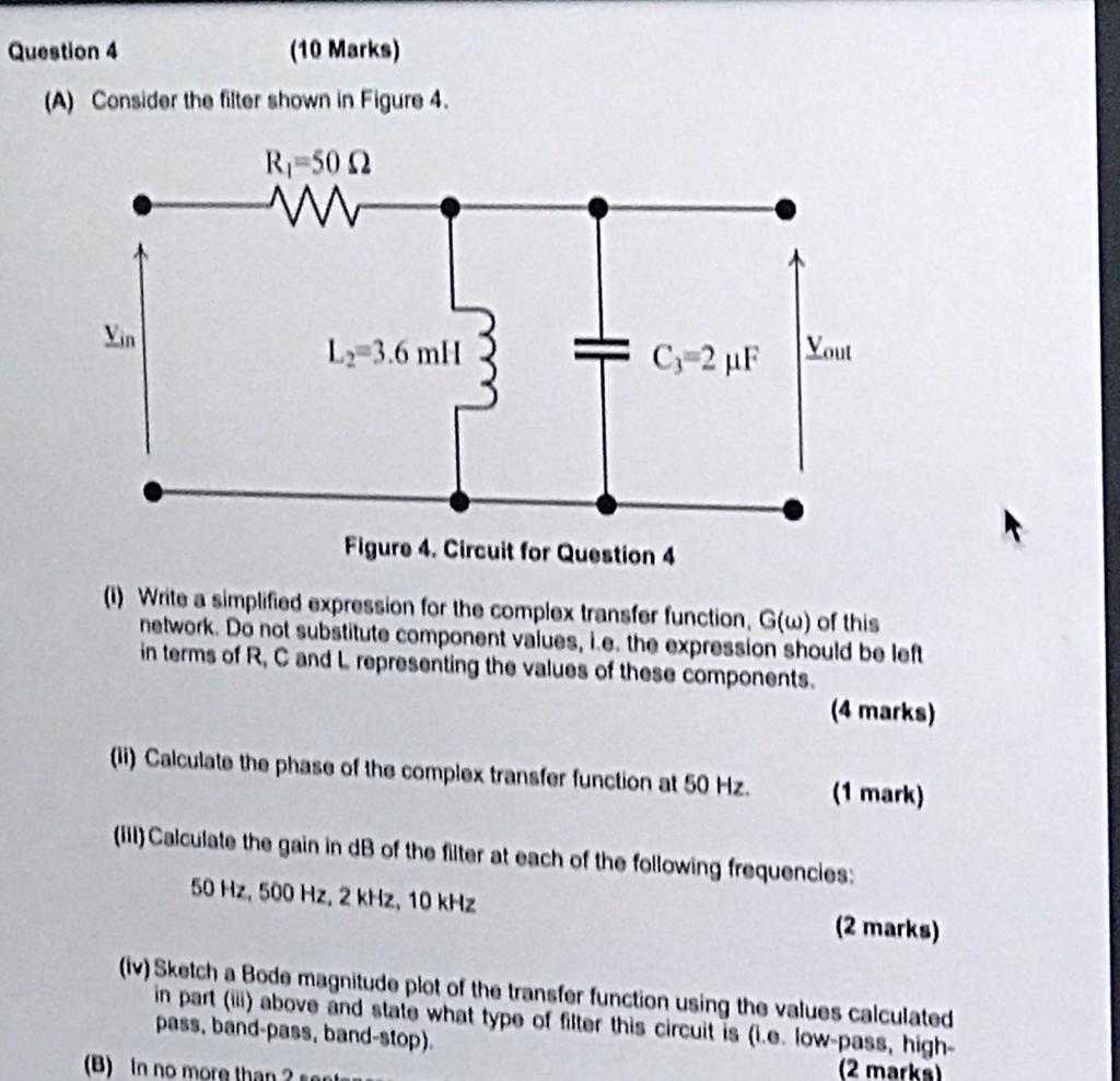 Solved V) In 2 sentences, explain why the fiber optic cable