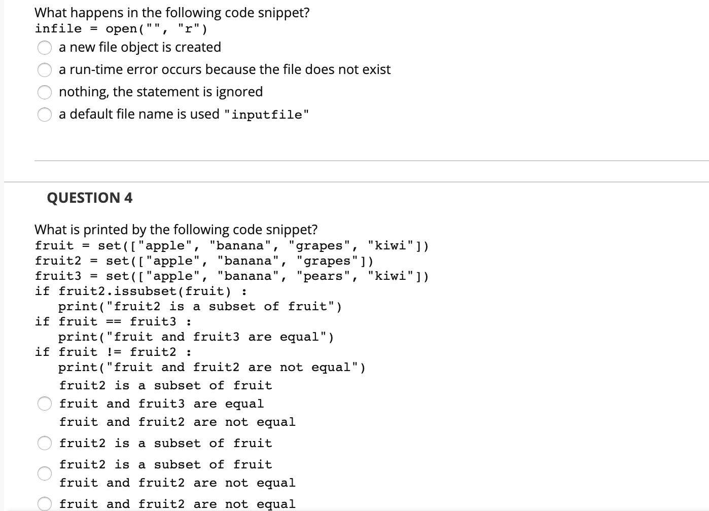 solved-what-happens-in-the-following-code-snippet-infile-chegg