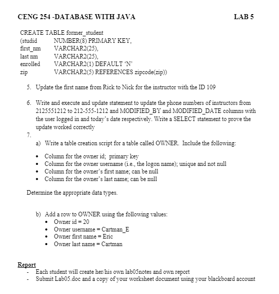 Session 6: First Course in Java