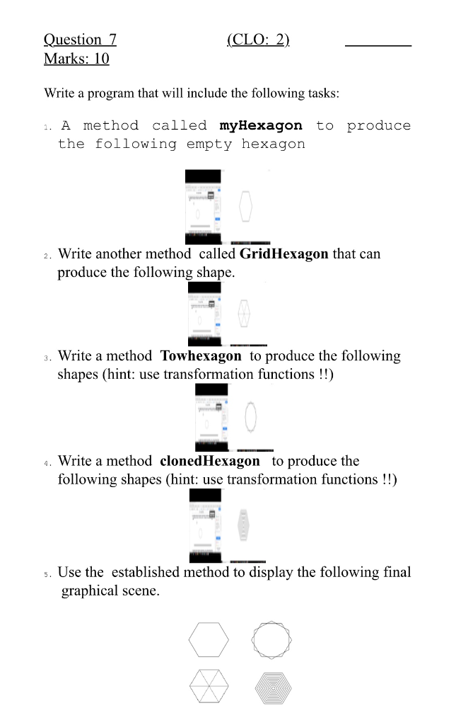 the programming language to be used here. is java | Chegg.com