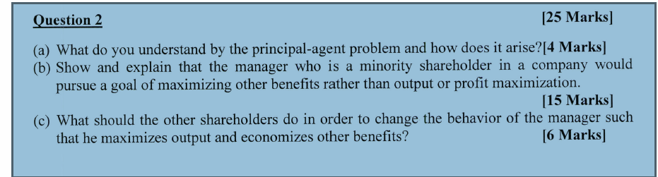 Solved Question 2 [25 Marks] (a) What do you understand by | Chegg.com