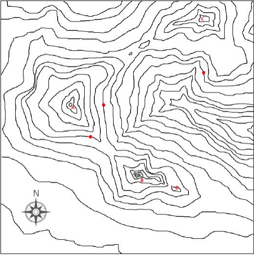 Solved please show working a. What is the elevation at Point | Chegg.com