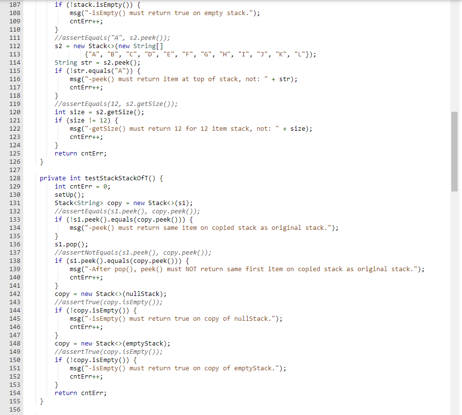 Solved 6.1 Lab 6: StacksIn this lab, you will be writing a | Chegg.com