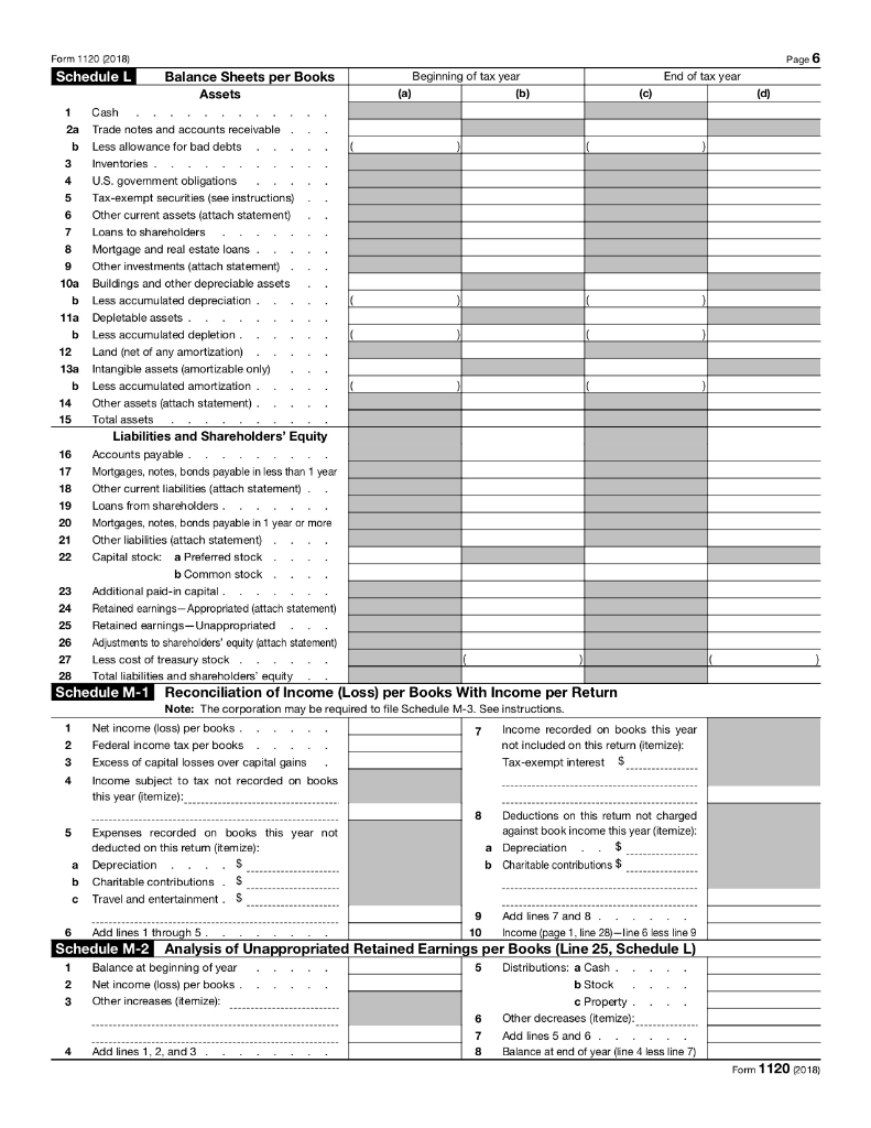 C-16 Appendix C CORPORATE TAX RETURN PROBLEM 2 | Chegg.com