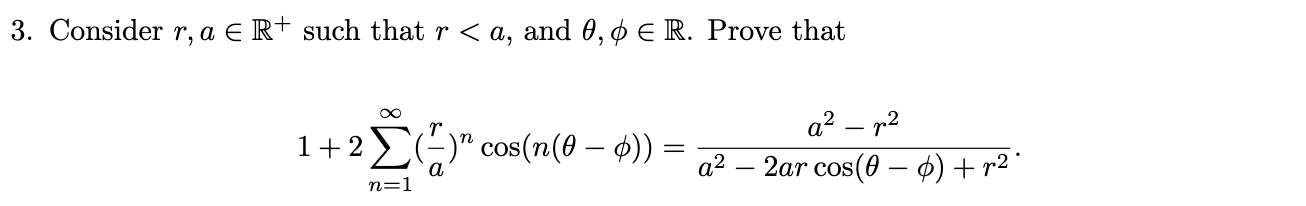 Solved Consider r,a∈R+such that r | Chegg.com