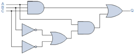 Solved Find the Boolean algebra expression for the following | Chegg.com