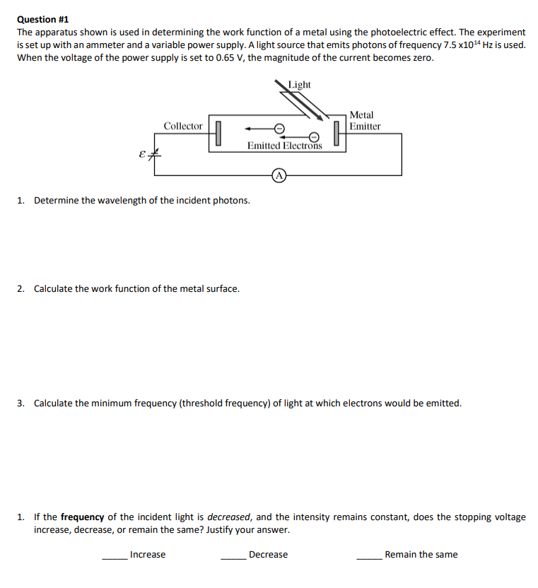 Solved Question #1 The Apparatus Shown Is Used In | Chegg.com