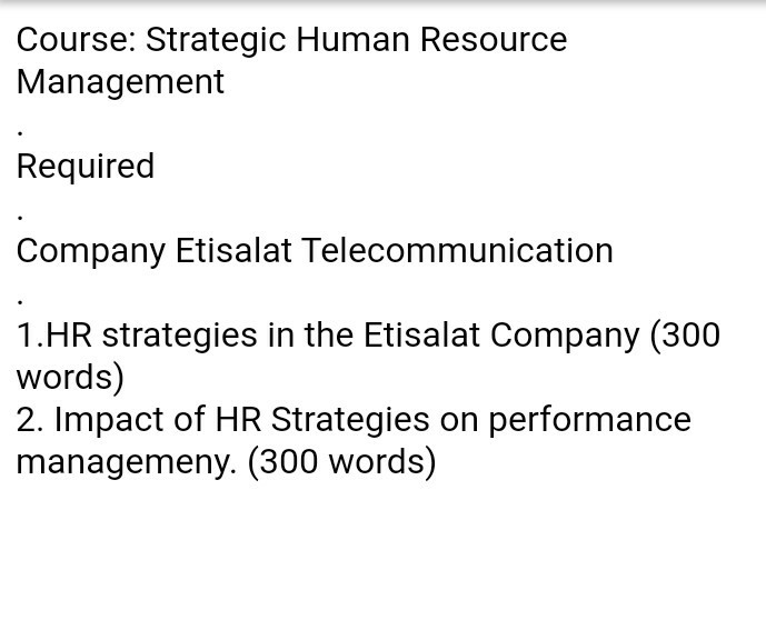1 Hr Photo >> Course Strategic Human Resource Management Requir 1 Hr Photo >> Course Strategic Human Resource Management Requir