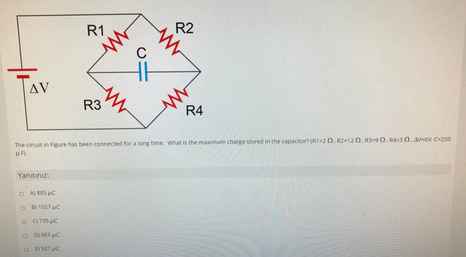 Troubleshooting Circuits R1 R2 R3 R4 Solved R1 R2 w С AV R3 R4 The circuit in Figure has been | Chegg.com