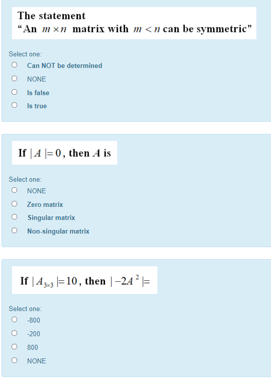 Solved The statement “An mxn matrix with m | Chegg.com