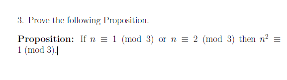 Solved 3. Prove The Following Proposition. Proposition: If | Chegg.com