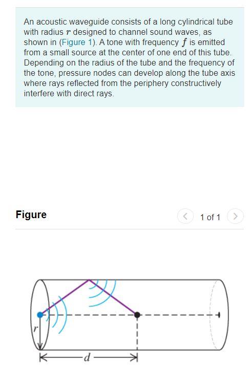 1) The tube has radius 25.0 cm and the temperature is | Chegg.com