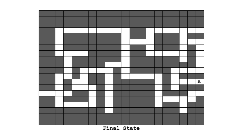 Write a complete python code Consider you have a Maze | Chegg.com