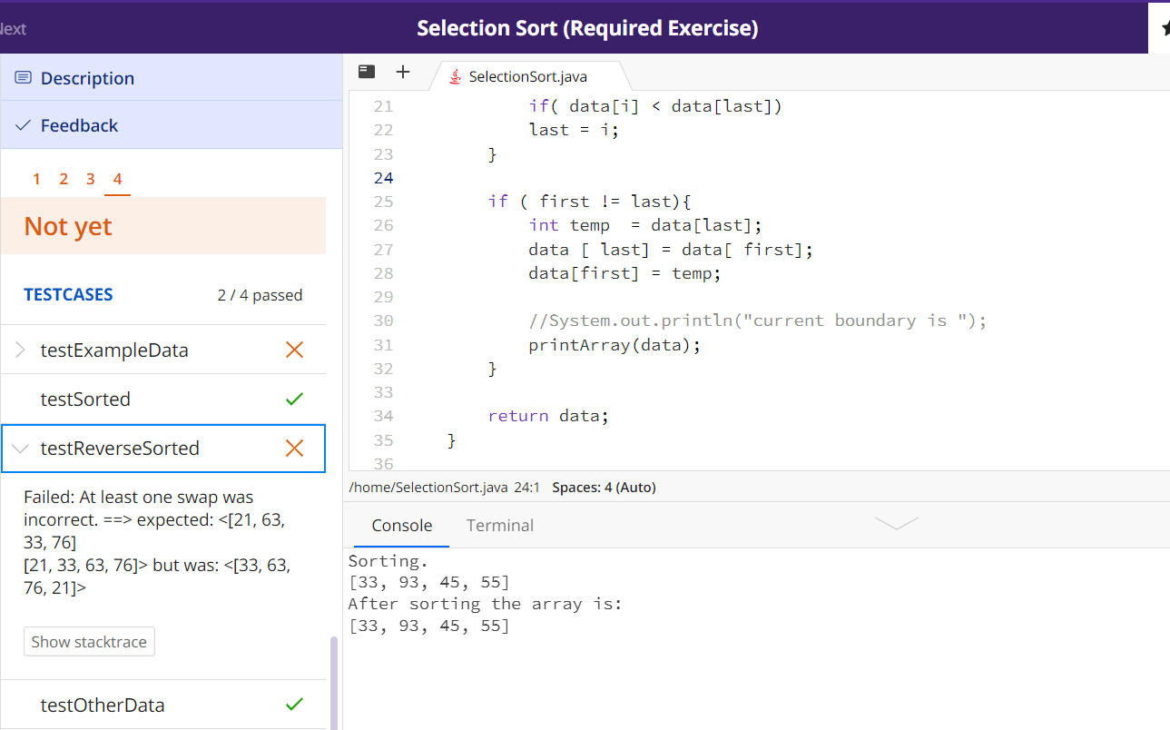 Solved In this exercise the goal is to implement the | Chegg.com