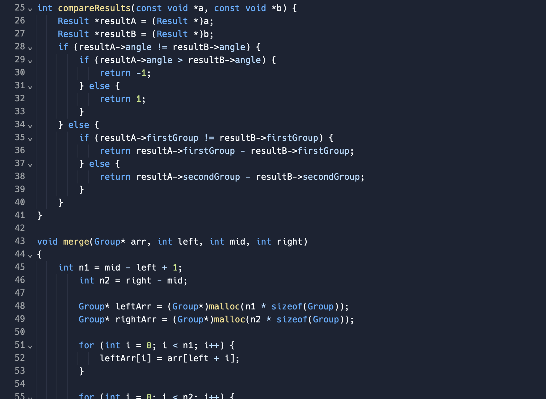 Solved The following code in C has the Input of :4 910 5 310 | Chegg.com