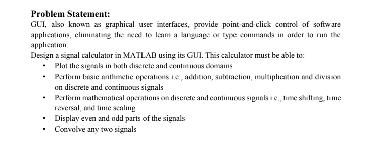 Solved I need a matlab GUI expert to solve the following | Chegg.com