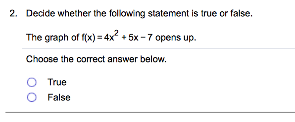 Solved 2. Decide Whether The Following Statement Is True Or | Chegg.com