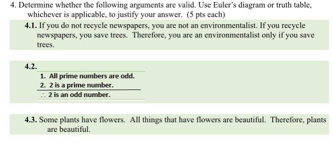 solved-4-determine-whether-the-following-arguments-are-chegg