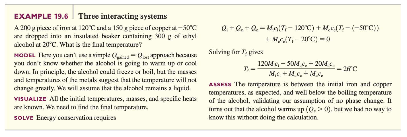Solved Example 19 6 Three Interacting Systems A 0 G P Chegg Com