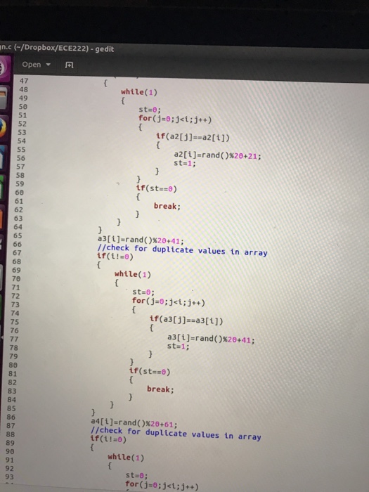 I probably put more photos of my code than needed but | Chegg.com