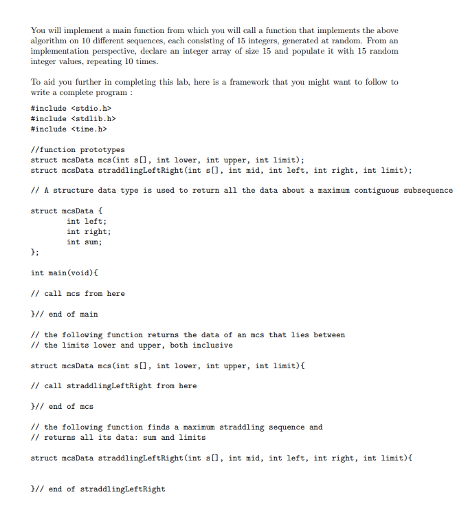 Solved Please solve this problem in detail: Implement (in | Chegg.com