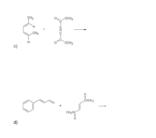 Solved Show detailed work for the Diels-Alder reaction | Chegg.com