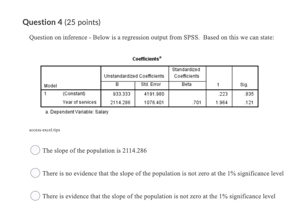 Solved Question 4 (25 points) Question on inference - Below | Chegg.com