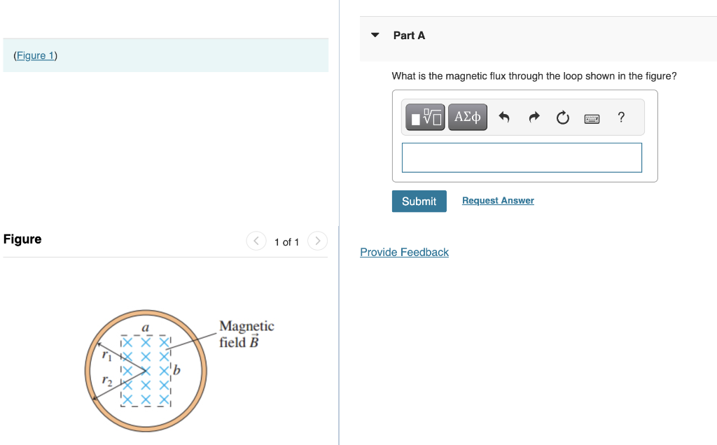 Solved What is the magnetic flux through the loop shown in | Chegg.com