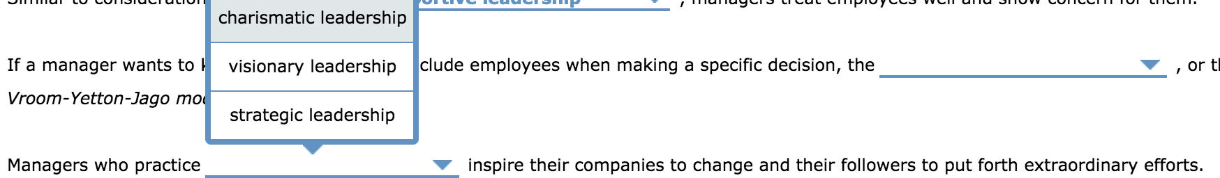 Solved 1 or the If a manager wants to know whether or not to | Chegg.com