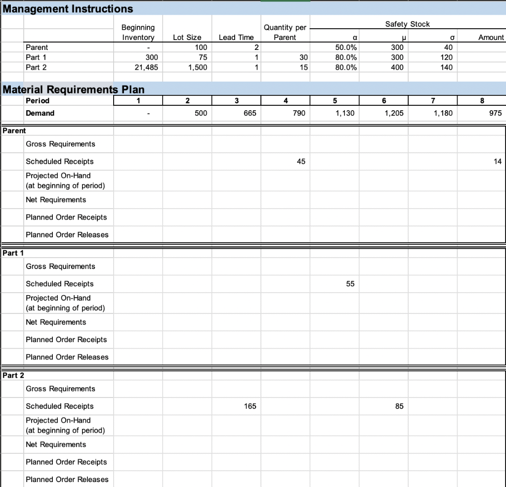 Download E 2 (Excel download) and perform | Chegg.com