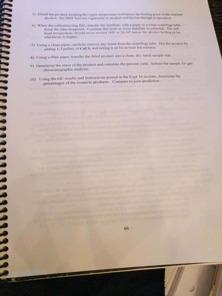 Solved So I have to do a prelab for organic chemistry but I | Chegg.com