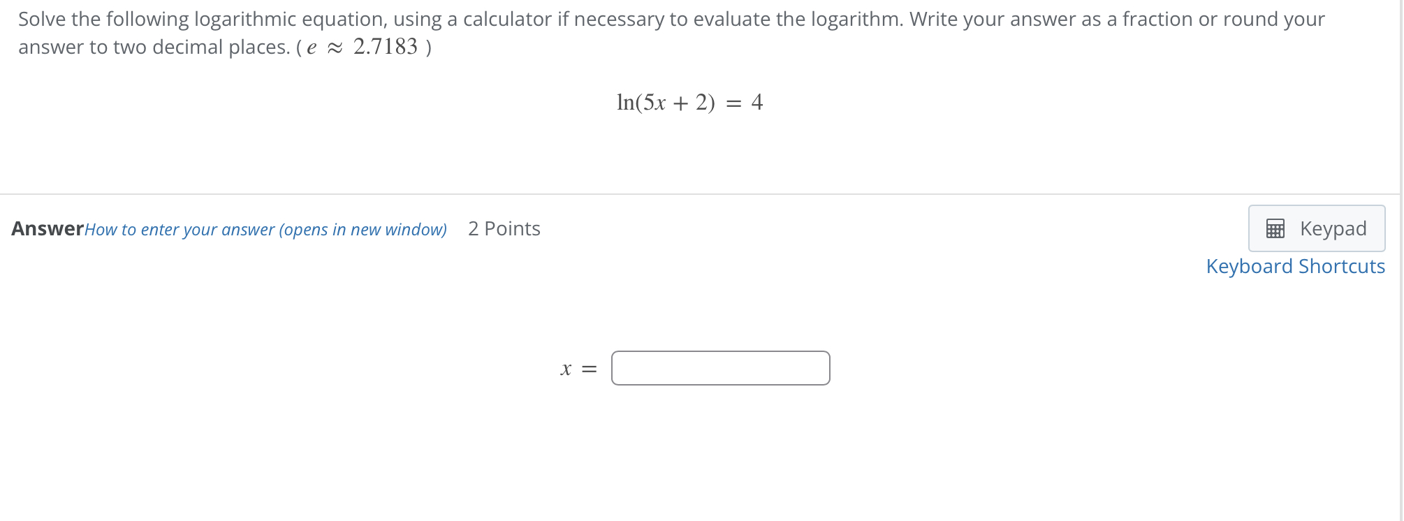 solved-solve-the-following-logarithmic-equation-using-a-chegg