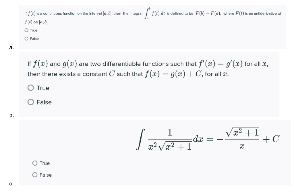 Solved If F T Is A Continuous Function On The Interval Chegg Com