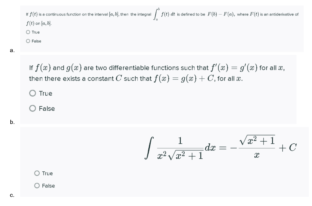 Solved If F T Is A Continuous Function On The Interval A Chegg Com