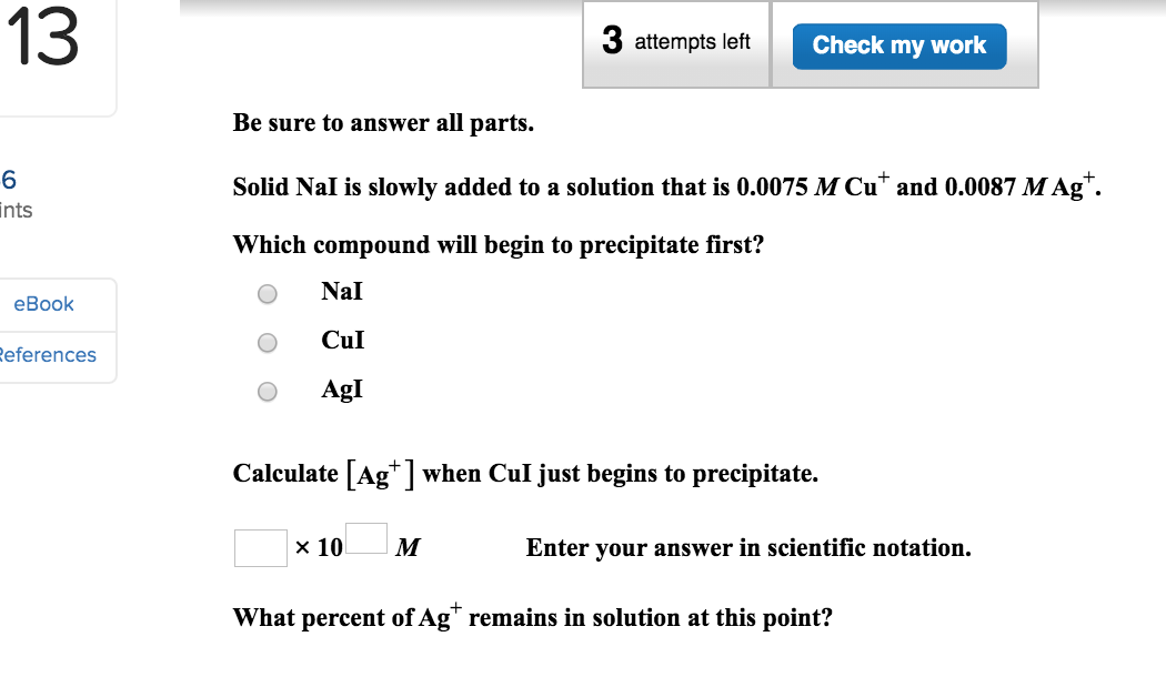 Solved 12 3 attempts left Check my work Enter your answer in | Chegg.com