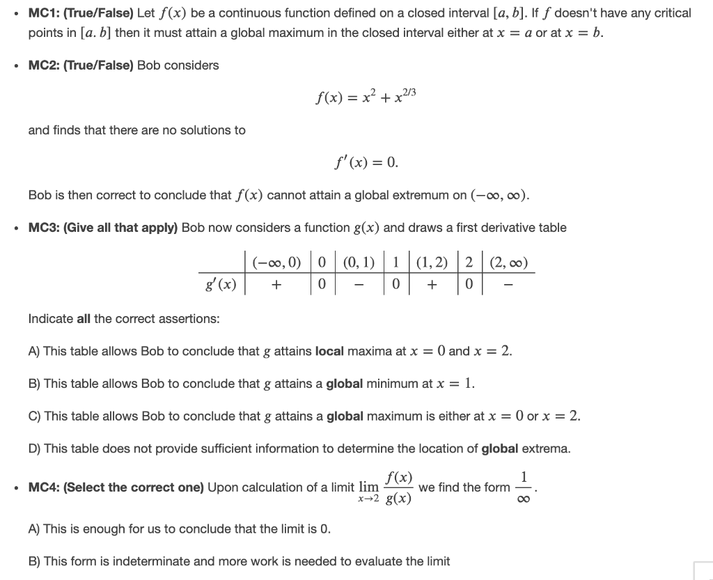 Solved Mc5 Select The Correct One Upon Calculation Of Chegg Com