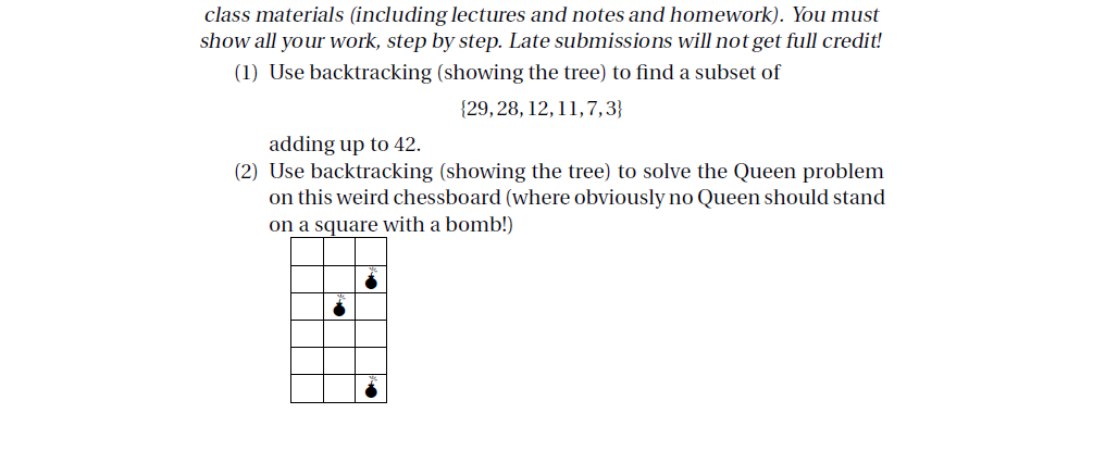 class materials (including lectures and notes and | Chegg.com