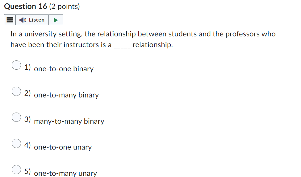 Solved In a university setting, the relationship between | Chegg.com