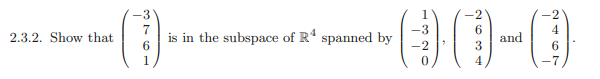 Solved How do you solve this problem? - Linear Algebra ( | Chegg.com