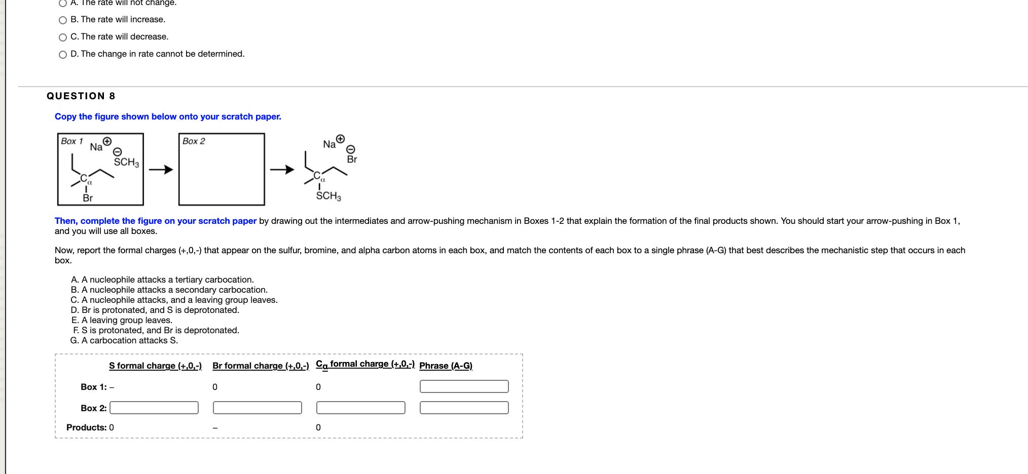 Solved QUESTION 1 While Discussing The SN1 Mechanism, We | Chegg.com