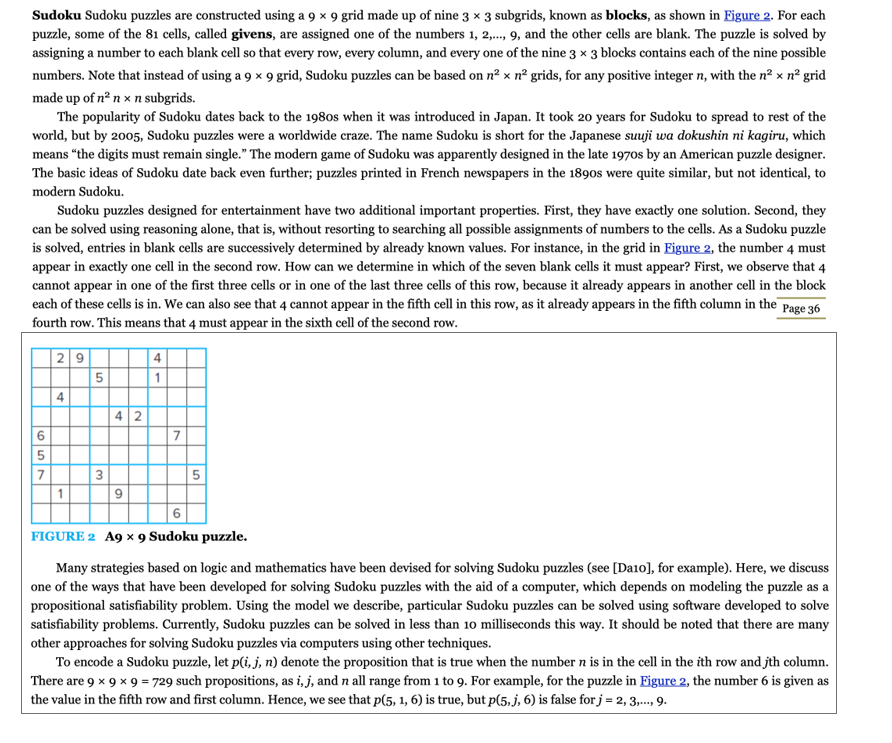 Figure 1 from A Block World Problem Based Sudoku Solver