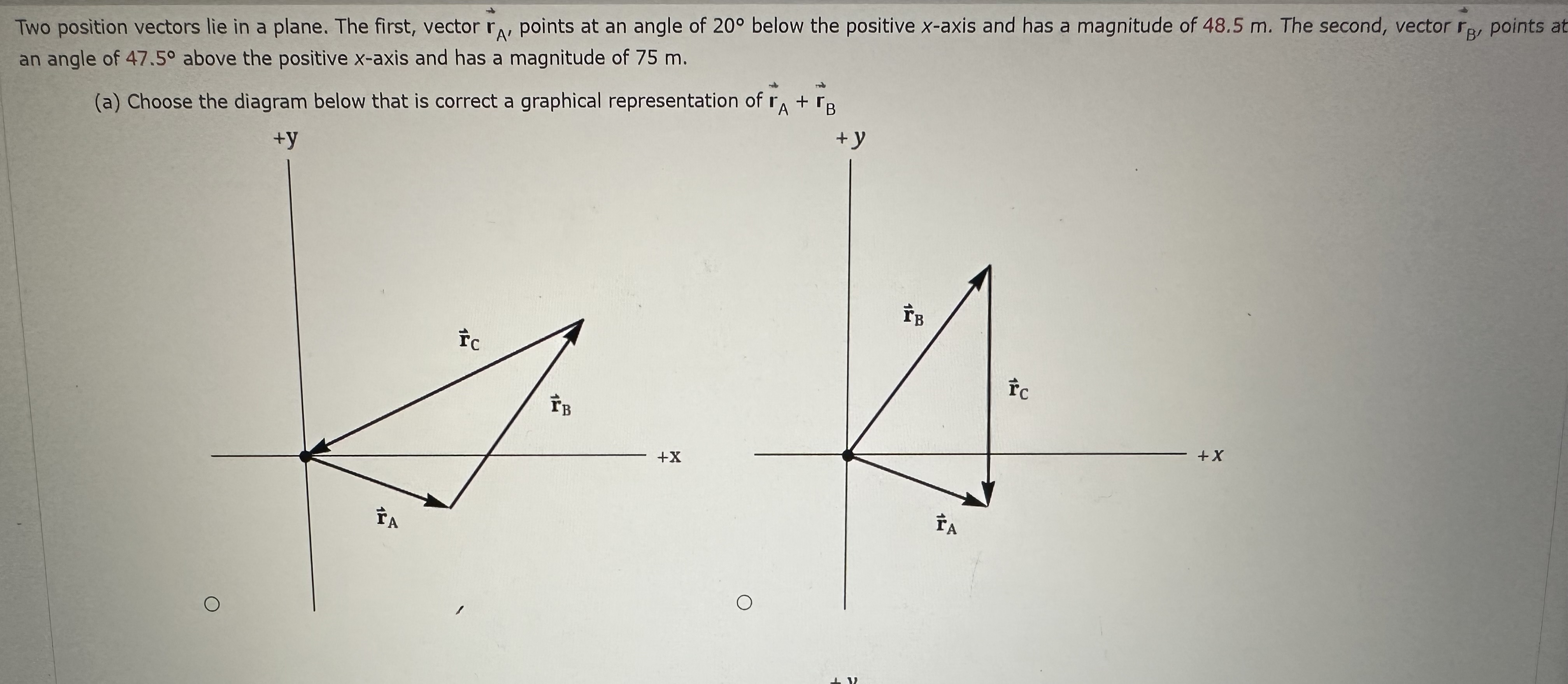 Solved using these numbers how do I find the direction of | Chegg.com