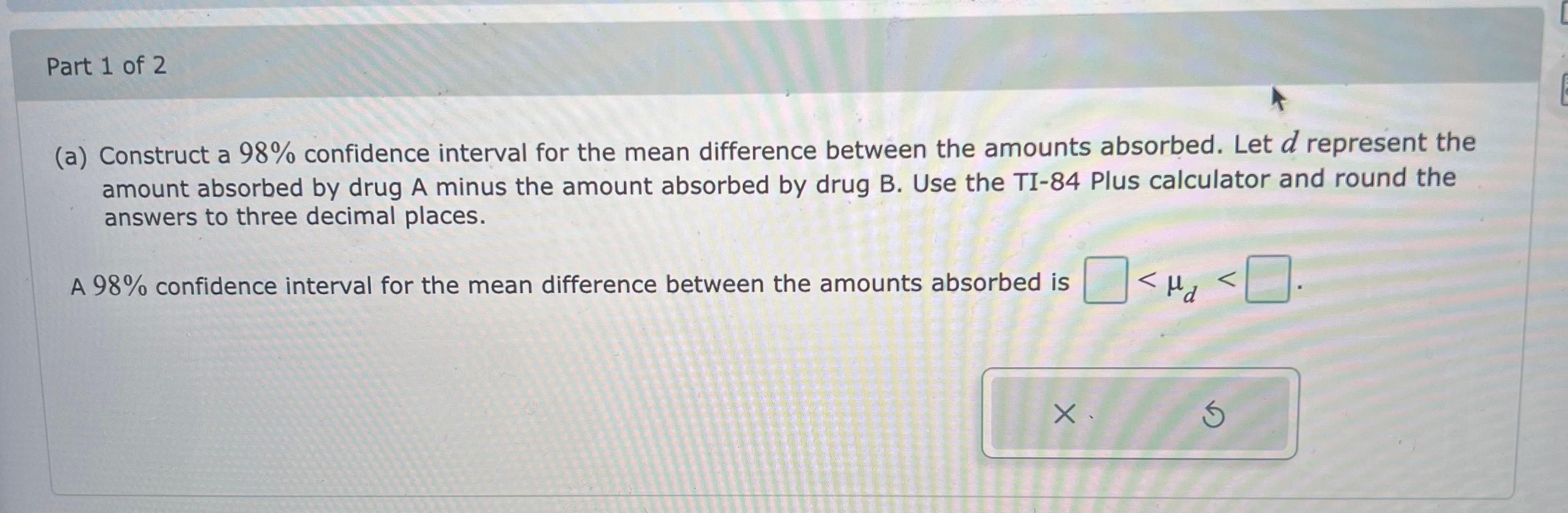 formulating a hypothesis about the effect of absorption rates