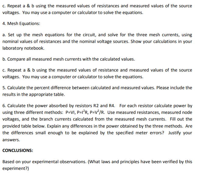 Solved Experiment 1.Construct the circuit shown in Figure 1 | Chegg.com