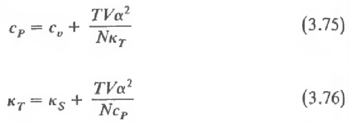 Compute Cp Cv And Kt For The System In The Equat Chegg Com