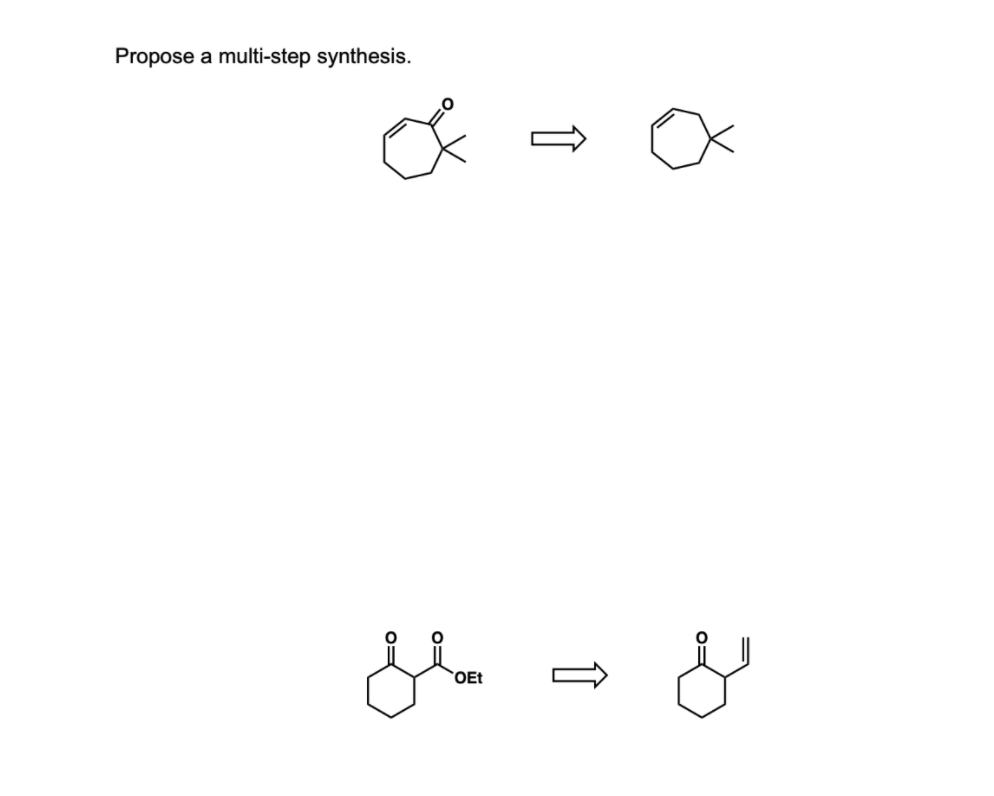 Solved Propose A Multi-step Synthesis. | Chegg.com